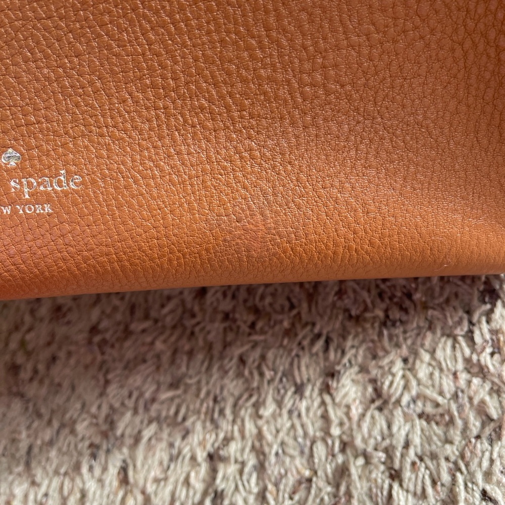 Kate Spade Brown Leather Shoulder Bag - Picture 11 of 13